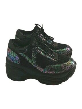 NEW YRU MATRIXX Platform Shoes From IHeartRaves SIZE 9 Cosplay, Club, Rave, Rare